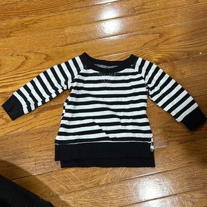 Stripped baby shirt size 6-12 months